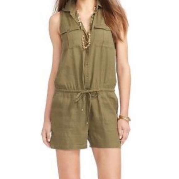 Lauren Ralph Lauren Dresses & Skirts - NWT Lauren Ralph Lauren Olive Green Romper 8